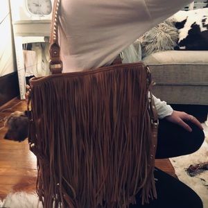 Steve Madden fringe purse